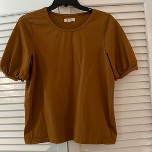 Madewell puffed sleeve shirt
